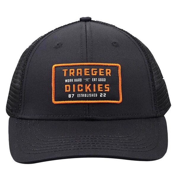 Dickies Dickies Traeger Trucker Hat Black One Size Fits Most - TRG202BKAL