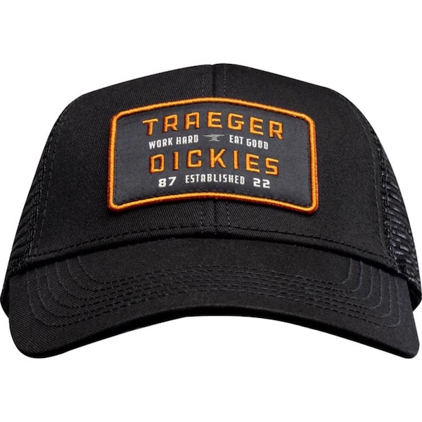 Dickies Dickies Traeger Trucker Hat Black One Size Fits Most - TRG202BKAL