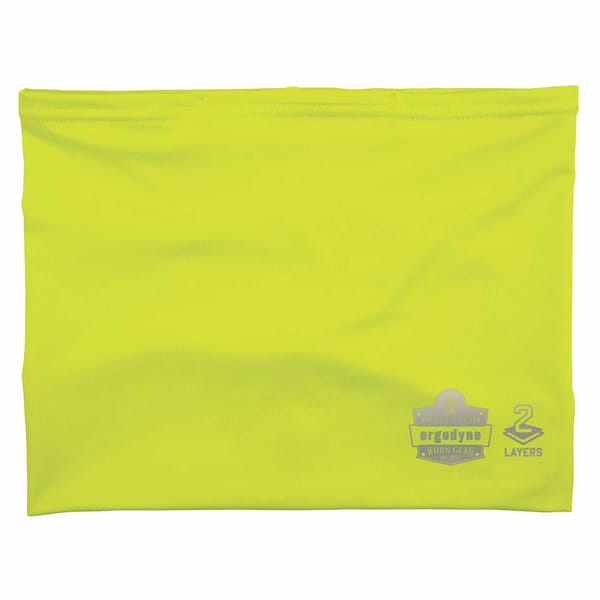 Ergodyne Neck Gaiter 6489, 2 Layer Cooling, Hi-Vis Lime, 2XL/3XL - 42151