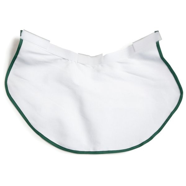 Zoro Select Neck Protector, For Use With Hard Hats White/Forest Green - CFHNE21