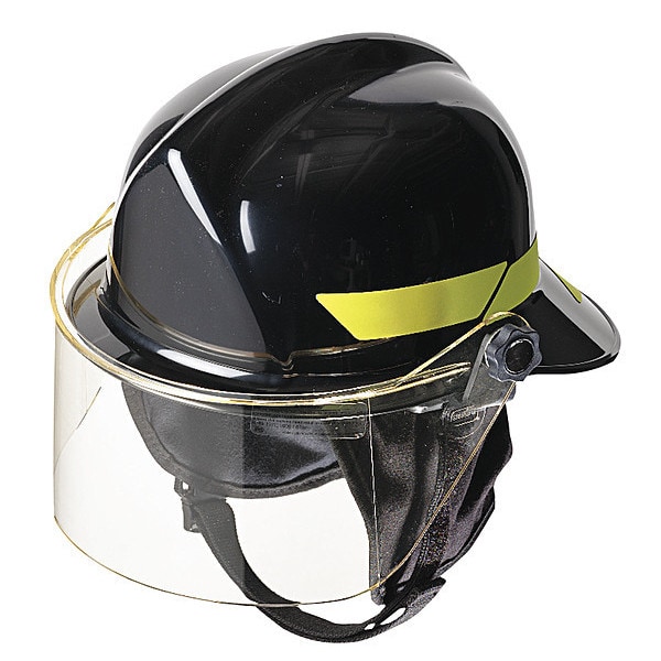 Bullard Fire Helmet, Blue, Modern, Thermoplastic, 4 pt Ratchet, Fits Hat Size 6-1/2 to 8 - LTXBLGIZ4