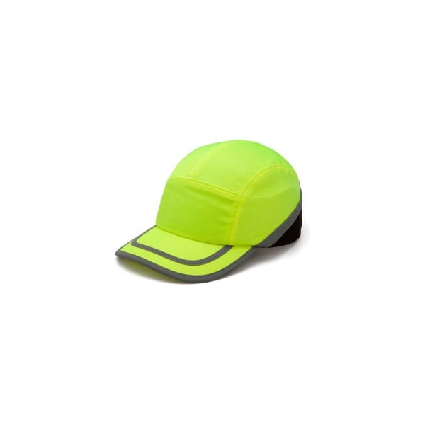 Pyramex Baseball Bump Cap Hi-Vis Lime Baseball Bumps Cap - HP50031