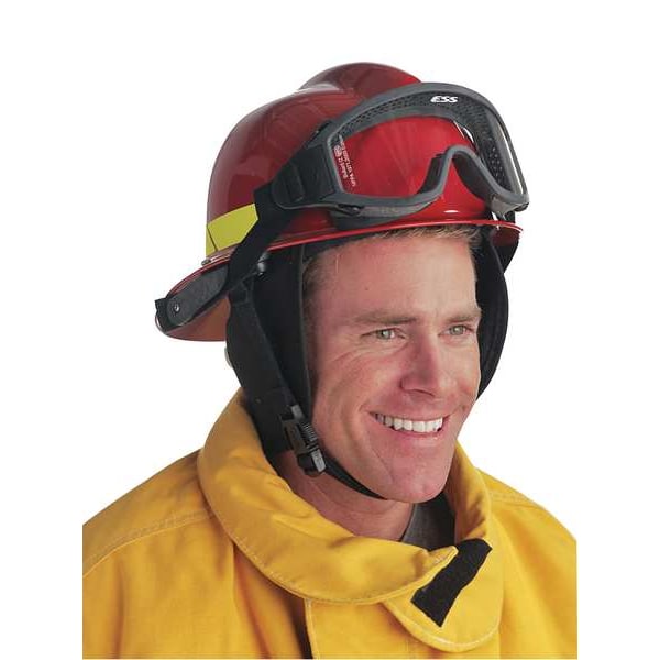 Bullard Fire Helmet, Black, Modern, Thermoplastic, 4 pt Ratchet, Fits Hat Size 6-1/2 to 8 - LTXBKGIZ4