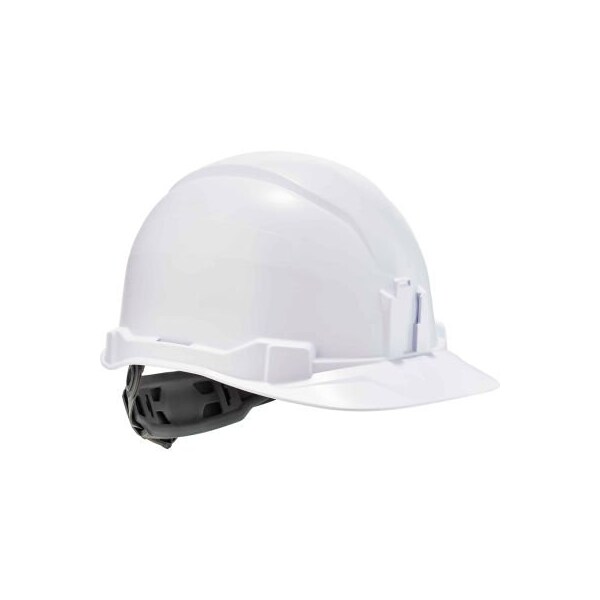 Ergodyne Skullerz 8970 Hard Hat Cap Style, Ratchet Suspension, Class E, White - 60140