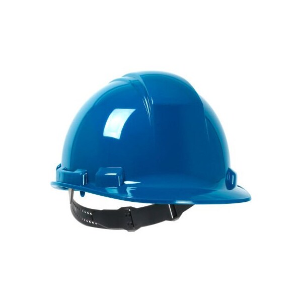 Pip Whistler Cap Style Hard Hat HDPE Shell, 4-Point Textile Suspension and Pin-Lock Adjustment, Sky Blue - 280-HP241-07