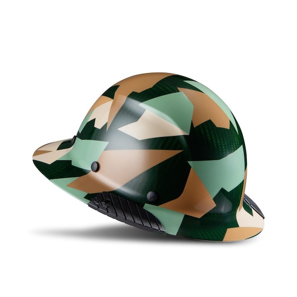 Lift DAX Carbon Fiber Hard Hat Jungle Camo Gloss - HDC-20CJ