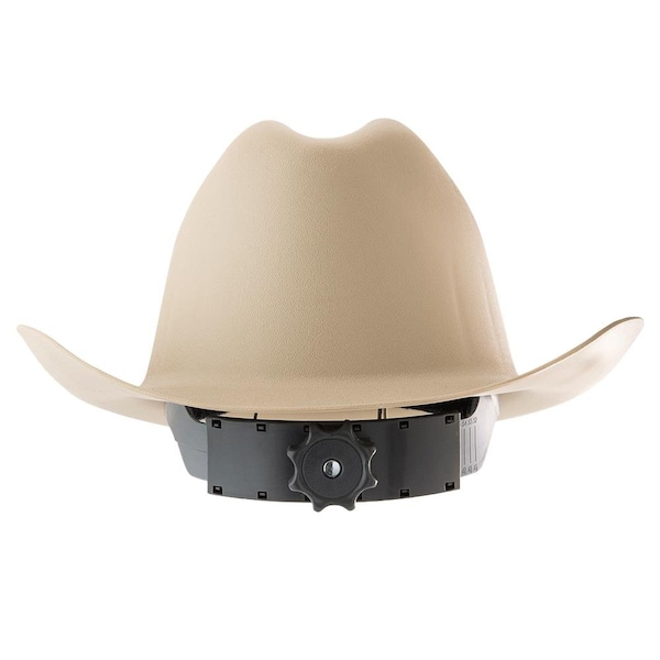 Jackson Safety Hard Hat, High-Density Polyethylene (HDPE), 4 Point Ratcheting, Tan - 19502
