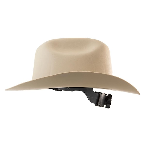 Jackson Safety Hard Hat, High-Density Polyethylene (HDPE), 4 Point Ratcheting, Tan - 19502