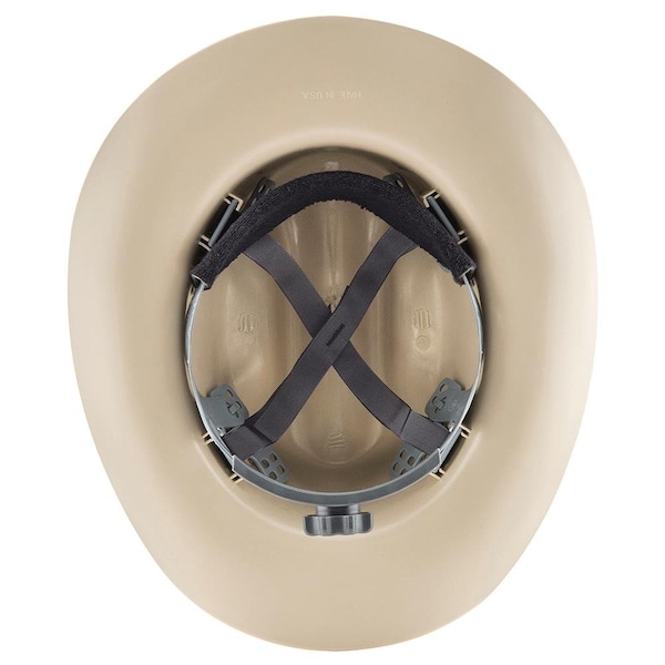 Jackson Safety Hard Hat, High-Density Polyethylene (HDPE), 4 Point Ratcheting, Tan - 19502