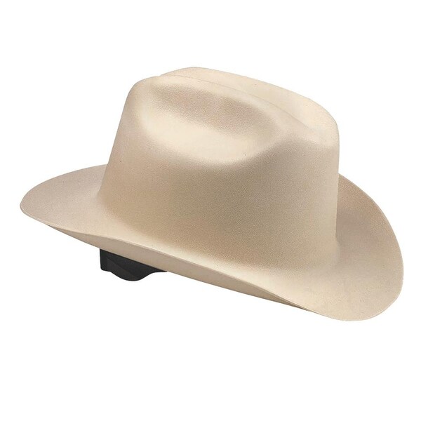 Jackson Safety Hard Hat, High-Density Polyethylene (HDPE), 4 Point Ratcheting, Tan - 19502
