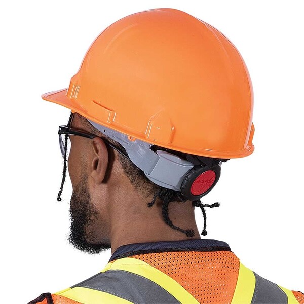 Jackson Safety Hard Hat, SC-6, High-Density Polyethylene (HDPE), 4 Point 370 Speed Dial™ Ratcheting Headgear - 14839