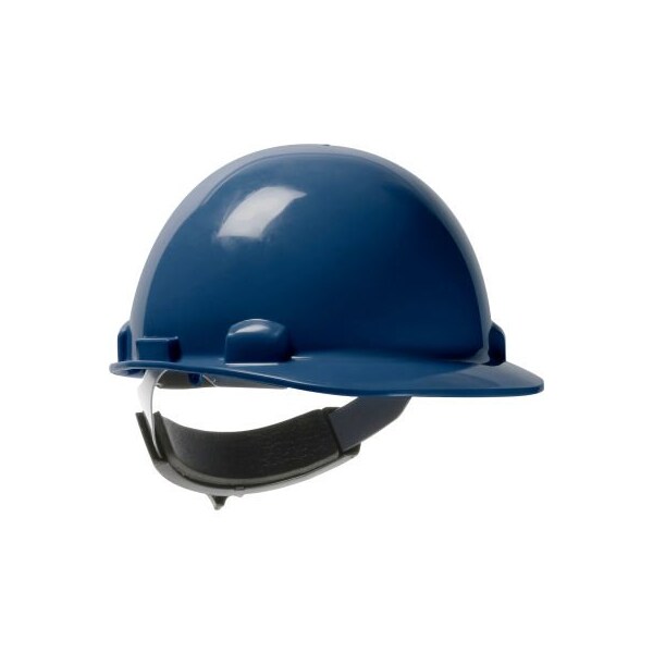 Pip Dynamic Dom Cap Style Dome Hard Hat HDPE Shell, 6-Pt Suspension, Rachet Adjustment, Steel Blue - 280-HP341SR-71