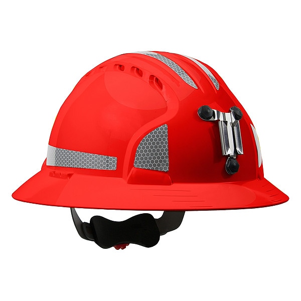 Pip Hard Hat, JSP, HDPE, 6 Point Ratchet, Type I, Class C - 280-EV6161MCR2-60