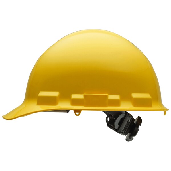 Ironclad Performance Wear Safety Helmet - Standard Brim, Class E, 6pt, Yellow - G60102