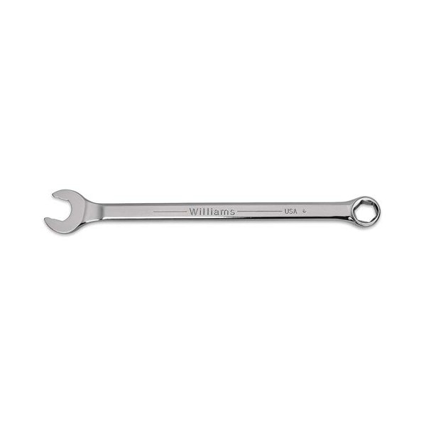 Llave combinada Williams, apertura de 1/4 de pulgada, longitud total de 4 1/4 pulgadas - JHW608SC