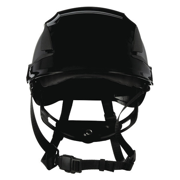 3M SecureFit Safety Helmet, Front Brim, Type 1, Class C, Vented, Ractchet (6-point), Black - X5012V-ANSI