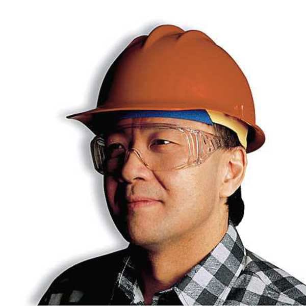 Bullard Hard Hat, Classic, Polyethylene, 6 Point Ratchet, Type 1, Class G, Orange - 30ORR