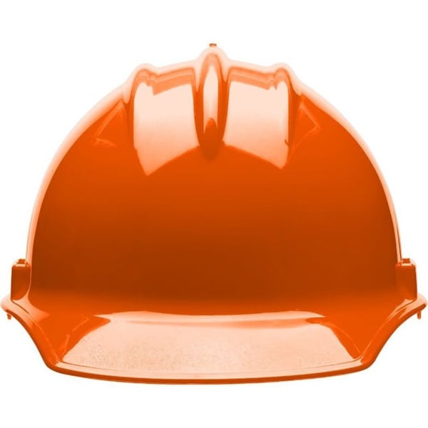 Bullard Hard Hat, Classic, Polyethylene, 6 Point Ratchet, Type 1, Class G, Orange - 30ORR