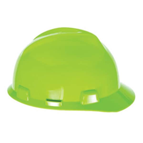 Msa Safety Hi-Viz Green And Hi-Viz Yellow V-Gard Polyethylene Slotted Cap Style Bump Cap - 454-10061513
