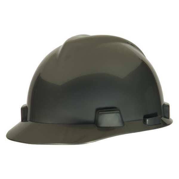 Msa Safety Hard Hat, Skullgard, Phenolic, Ratchet (4-Point), Gray - 475400