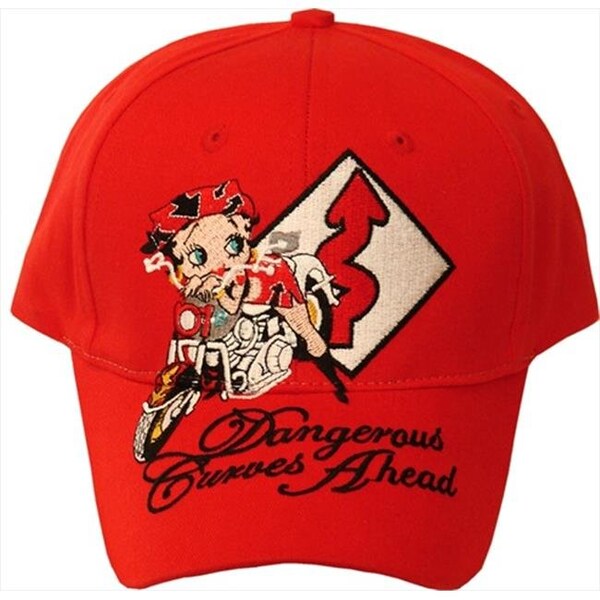 American Favorite Tools Inc American Favorites BB018 Betty Dangerous Curves Ahead Baseball Cap - BB018