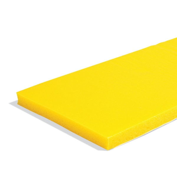 Atlas Kel-Cushion Protective Foam Strip 5 each/bag Yellow 36" L x 4" W x .375" H, 5PK - PLS1325-YW