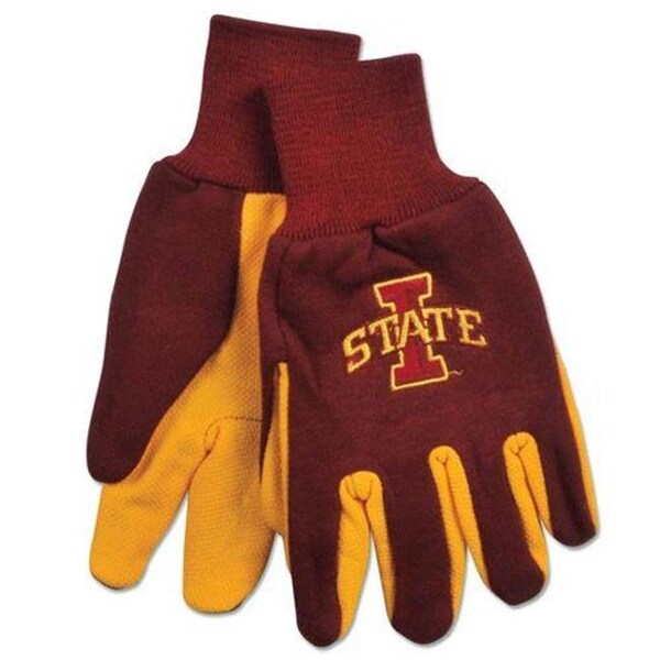 Mcarthur Towels & Sports Iowa State Cyclones Two Tone Gloves - Adult - 9960695978