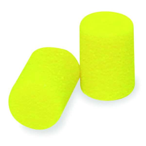 3M E-A-R Classic Disposable Uncorded Ear Plugs, Cylinder Shape, NRR 29 dB, Yellow, 200 Pairs - 310-1001