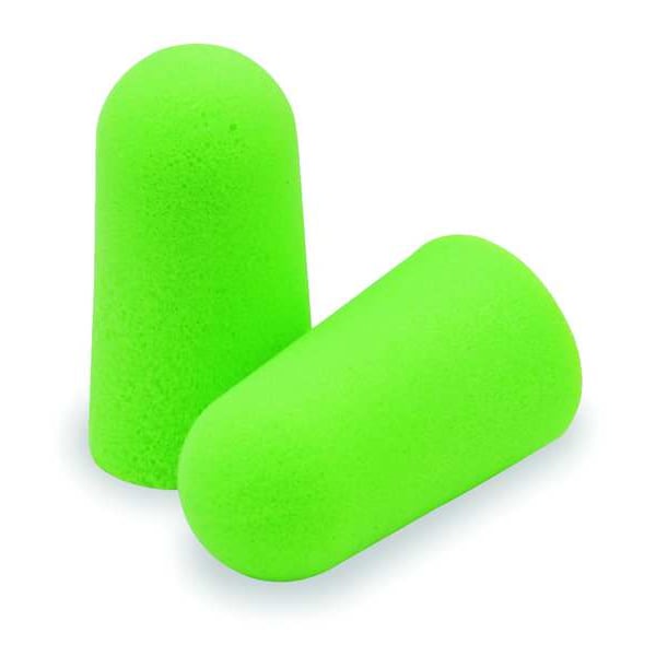 Moldex Pura-Fit Disposable Uncorded Ear Plugs, Bullet Shape, NRR 33 dB, M, Yellow, 200 Pairs - 6800