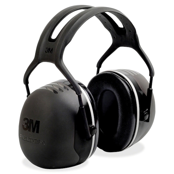 3M Peltor Peltor X5 Over-the-Head Ear Muffs, Dielectric, Electrically Insulated, Passive, NRR 31 dB, Black - X5A