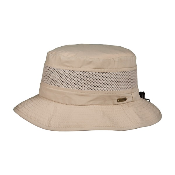 Dorfman Pacific Mens Hat Nofly Boon - TMSTC199-KAKI