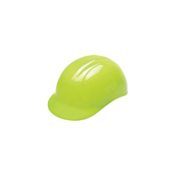 Erb Safety ERB Vented Bump Cap, 4-Point Suspension, Hi-Viz Lime, 19125 - 19125