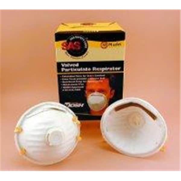 Sas Safety SAS Safety SAS8611 Valved Particulate Respirator - 10 Pack - SAS8611