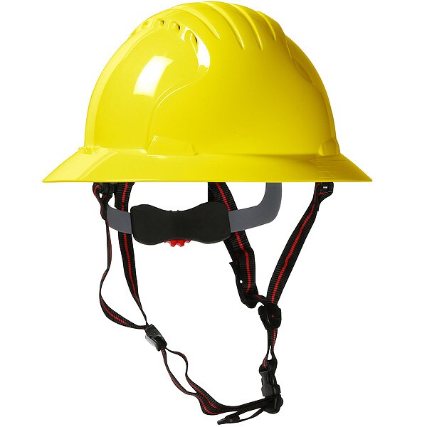 Pip Safety Helmet, JSP, HDPE, 6 Point Ratchet, Type I, Class C - 280-EV6161V-CH-20