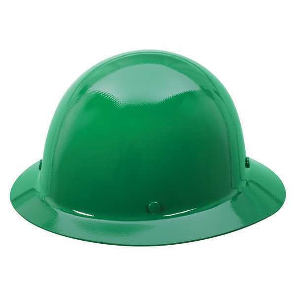 Msa Safety Hard Hat, Skullgard, Ratchet (4-Point), Green - 475411