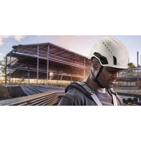 Msa Safety Safety Helmet, ABS, 4 Point Ratchet, Type 2, Class C - 10242817