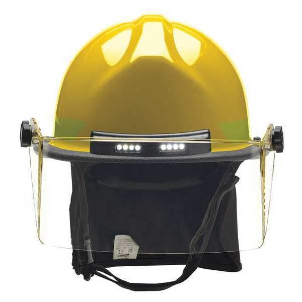 Bullard Fire Helmet, Thermoglas(R)/Fiberglass, Standard Sure-Lock(R) Ratchet Headband, Yellow, , Modern - FXSYLTL