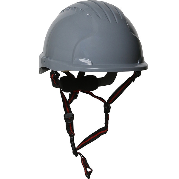 Pip Safety Helmet, JSP, HDPE, 6 Point Ratchet, Type I, Class E - 280-EV6151S-CH-40