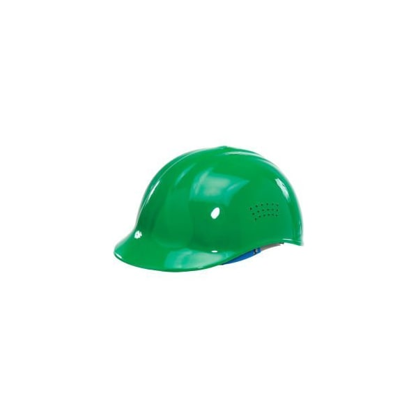 Erb Safety ERB 19118 Vented 4-Point Suspension Bump Cap, Green - 19118