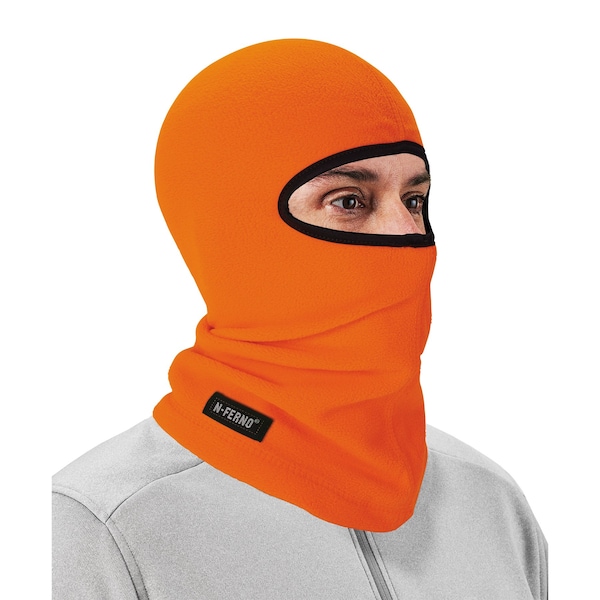Ergodyne Orange Balaclava Face Mask - Fleece - 6821-ORANG