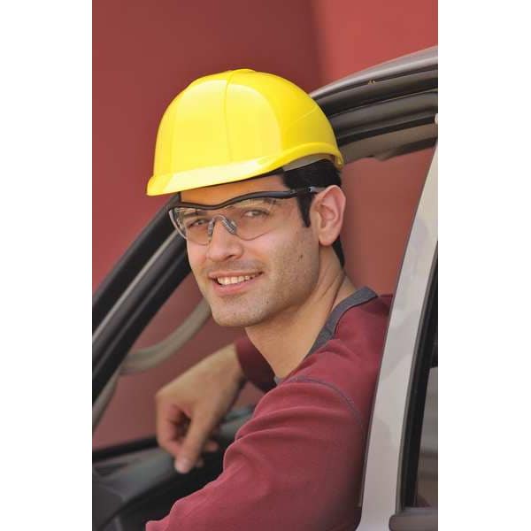 Honeywell North Vented Bump Cap, Front Brim, Polyethylene, Pinlock Suspension, Fits Hat Size 6 1/2 to 8, White - BC86010000
