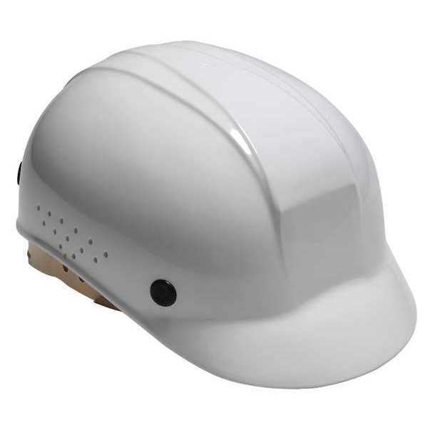 Honeywell North Vented Bump Cap, Front Brim, Polyethylene, Pinlock Suspension, Fits Hat Size 6 1/2 to 8, White - BC86010000