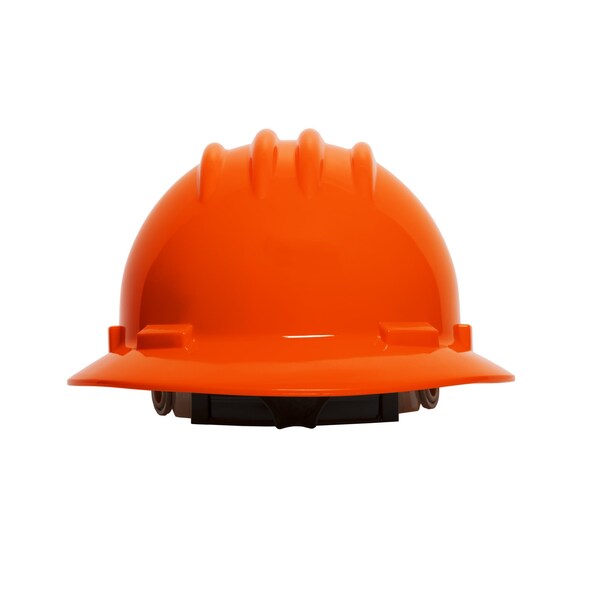 Ironwear High Density Polyethylene Full Brim Hard Hat Orange - 3970-O