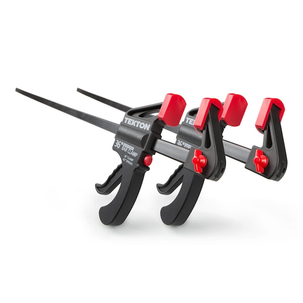 Tekton 36 Inch Ratchet Bar Clamp / 42 Inch Spreader Set, 2-Piece - CLP51536