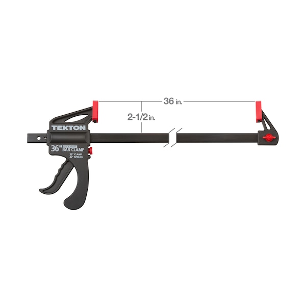 Tekton 36 Inch Ratchet Bar Clamp / 42 Inch Spreader Set, 2-Piece - CLP51536