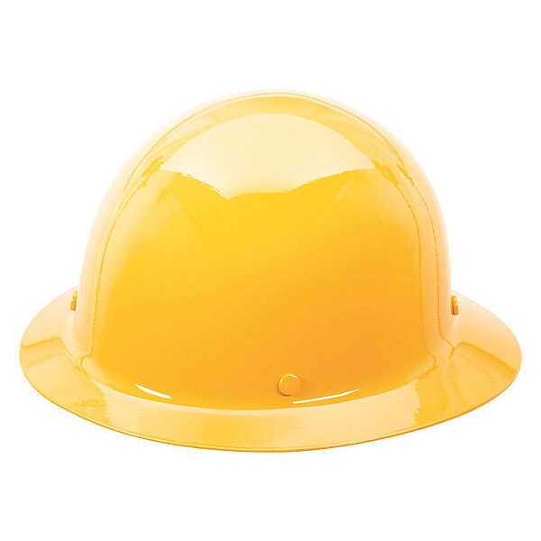 Msa Safety Hard Hat, Skullgard, Phenolic, Ratchet (4-Point), Yellow - 475409