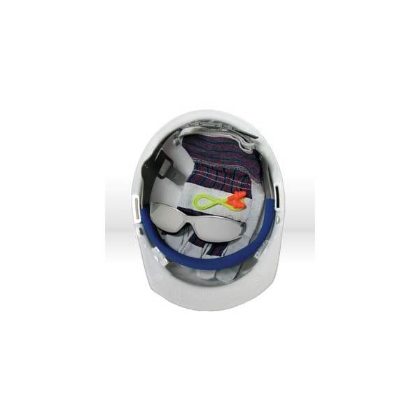 Erb Safety Kit, New Hire Kit Clear, White Liberty Helment, eye protection ear plugs & work gloves - 18531