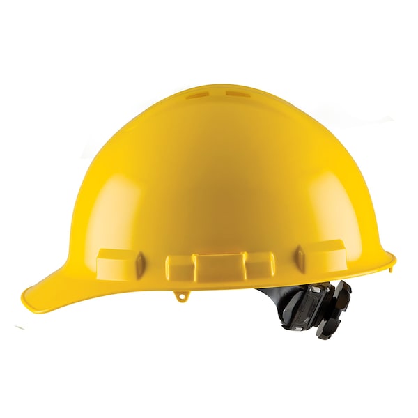 Cordova Duo Safety, Ratchet 4-Point Cap-Style Vented Hard Hat - Yellow - H24R2V