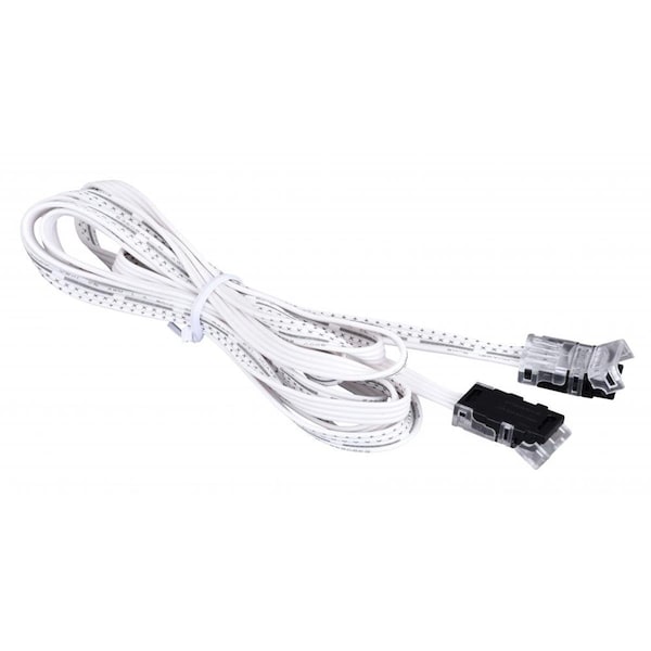 Cable de conexión Instalux de Vaxcel de 72 pulgadas, de cable a cable, color blanco - X0111