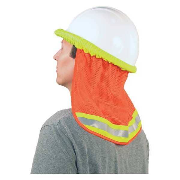 Deltaplus Neck Shield, Mesh, Hi-Viz, Orange, One Size Fits All, High Visibility Orange - 19282